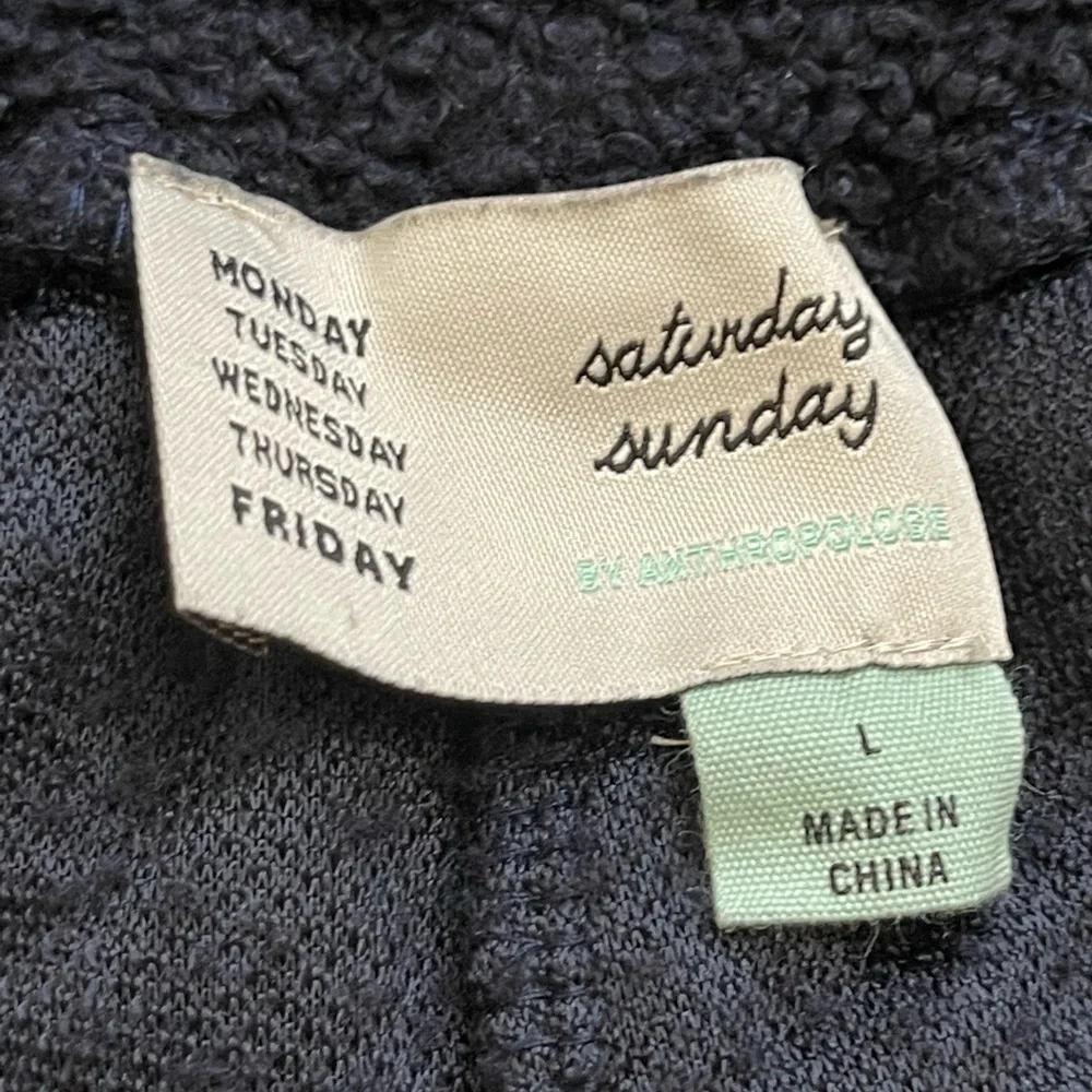 Anthropologie Victoria Sherpa Wide-Leg Pants • Saturday Sunday_5